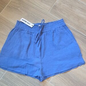 Steve MADDEN Women's Blue Gauze Shorts